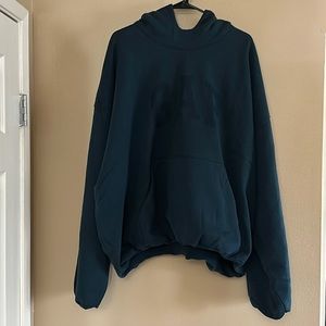 NEW! YEEZY GAP BALENCIAGA DOVE HOODIE - NAVY - SIZE: LARGE
